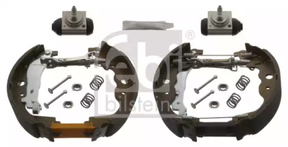 Комлект тормозных накладок (FEBI BILSTEIN: 43615)