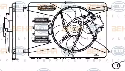 Вентилятор (BEHR HELLA SERVICE: 8EW 351 000-371)