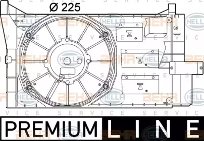 Вентилятор (BEHR HELLA SERVICE: 8EW 351 039-631)