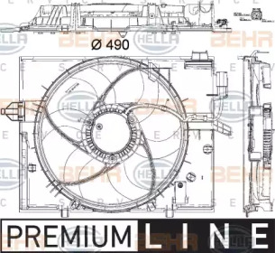 Вентилятор (BEHR HELLA SERVICE: 8EW 351 040-431)