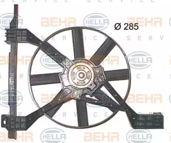 Вентилятор (BEHR HELLA SERVICE: 8EW 351 150-251)