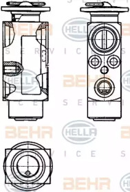 Клапан (BEHR HELLA SERVICE: 8UW 351 234-121)