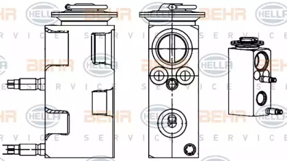 Клапан (BEHR HELLA SERVICE: 8UW 351 234-521)