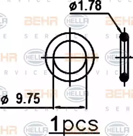 Конденсатор (BEHR HELLA SERVICE: 8FC 351 301-741)