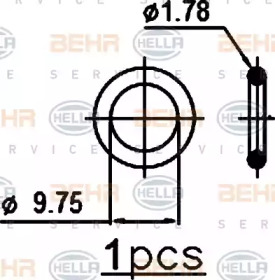 Конденсатор (BEHR HELLA SERVICE: 8FC 351 301-751)