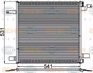 Конденсатор (BEHR HELLA SERVICE: 8FC 351 309-501)