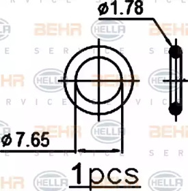 Конденсатор (BEHR HELLA SERVICE: 8FC 351 319-411)