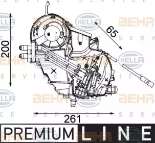 Испаритель (BEHR HELLA SERVICE: 8FV 351 330-161)