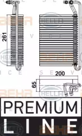 Испаритель (BEHR HELLA SERVICE: 8FV 351 330-501)