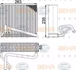 Испаритель (BEHR HELLA SERVICE: 8FV 351 330-521)