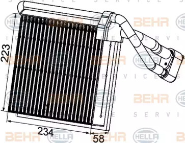 Испаритель (BEHR HELLA SERVICE: 8FV 351 330-771)