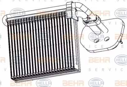 Испаритель (BEHR HELLA SERVICE: 8FV 351 330-791)