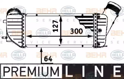 Теплообменник (BEHR HELLA SERVICE: 8ML 376 723-371)