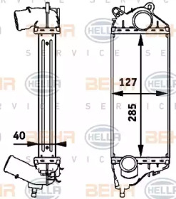 Теплообменник (BEHR HELLA SERVICE: 8ML 376 723-441)