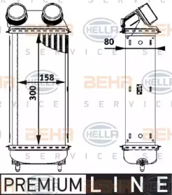 Теплообменник (BEHR HELLA SERVICE: 8ML 376 723-561)