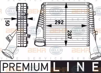 Теплообменник (BEHR HELLA SERVICE: 8ML 376 729-561)