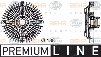 Сцепление (BEHR HELLA SERVICE: 8MV 376 732-231)