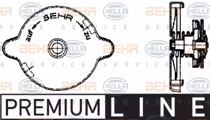 Запор (BEHR HELLA SERVICE: 8MY 376 742-021)