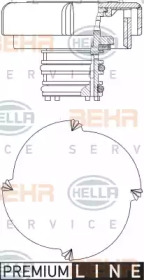 Запор (BEHR HELLA SERVICE: 8MY 376 743-431)