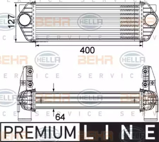 Теплообменник (BEHR HELLA SERVICE: 8ML 376 746-171)