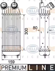 Теплообменник (BEHR HELLA SERVICE: 8ML 376 746-211)