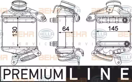 Теплообменник (BEHR HELLA SERVICE: 8ML 376 746-431)