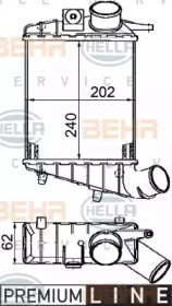 Теплообменник (BEHR HELLA SERVICE: 8ML 376 746-541)