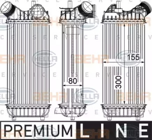 Теплообменник (BEHR HELLA SERVICE: 8ML 376 755-611)