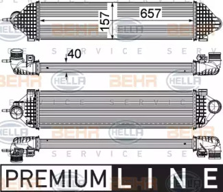 Теплообменник (BEHR HELLA SERVICE: 8ML 376 755-621)