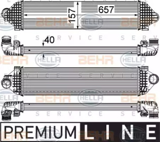 Теплообменник (BEHR HELLA SERVICE: 8ML 376 755-631)