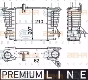 Теплообменник (BEHR HELLA SERVICE: 8ML 376 756-621)