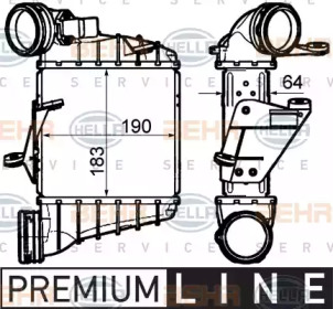 Теплообменник (BEHR HELLA SERVICE: 8ML 376 760-681)