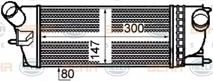 Теплообменник (BEHR HELLA SERVICE: 8ML 376 760-721)