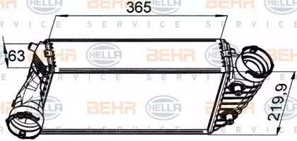 Теплообменник (BEHR HELLA SERVICE: 8ML 376 765-471)