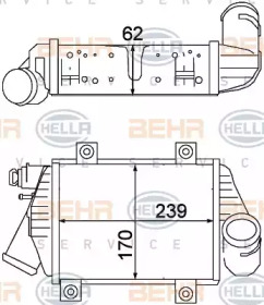 Теплообменник (BEHR HELLA SERVICE: 8ML 376 776-591)