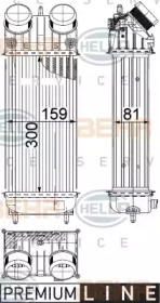 Теплообменник (BEHR HELLA SERVICE: 8ML 376 822-231)