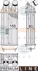 Теплообменник (BEHR HELLA SERVICE: 8ML 376 822-241)