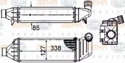 Теплообменник (BEHR HELLA SERVICE: 8ML 376 899-081)