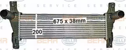 Теплообменник (BEHR HELLA SERVICE: 8ML 376 900-611)