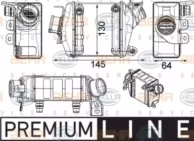 Теплообменник (BEHR HELLA SERVICE: 8ML 376 910-191)