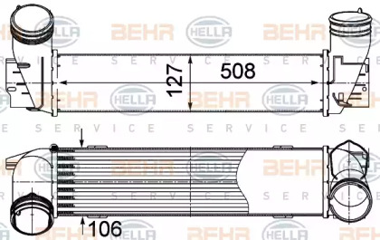 Теплообменник (BEHR HELLA SERVICE: 8ML 376 988-084)