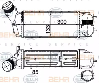 Теплообменник (BEHR HELLA SERVICE: 8ML 376 988-114)