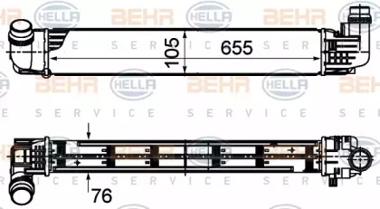 Теплообменник (BEHR HELLA SERVICE: 8ML 376 988-144)