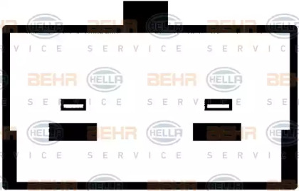 Вентилятор (BEHR HELLA SERVICE: 8EW 009 158-241)