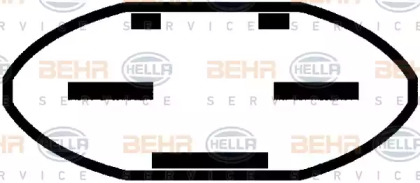 Вентилятор (BEHR HELLA SERVICE: 8EW 009 158-771)