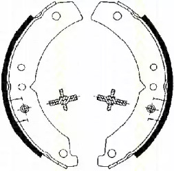 Комлект тормозных накладок (TRISCAN: 8100 10020)