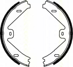 Комлект тормозных накладок (TRISCAN: 8100 23033)