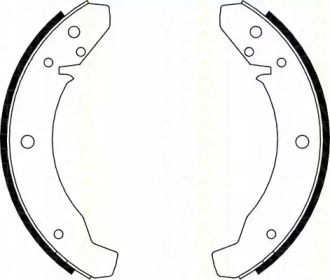 Комлект тормозных накладок (TRISCAN: 8100 29105)