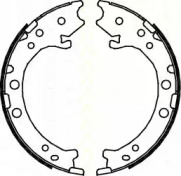 Комлект тормозных накладок (TRISCAN: 8100 40008)
