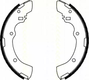 Комлект тормозных накладок (TRISCAN: 8100 42505)